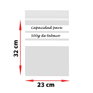 Bolsas herméticas para tabaco Formato D (23x32cm)