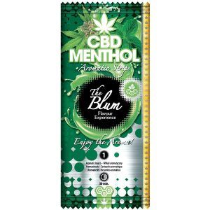 tarjeta aromática para tabaco CBD mentol