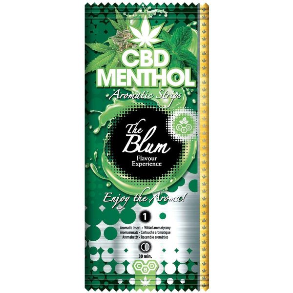 tarjeta aromática para tabaco CBD mentol