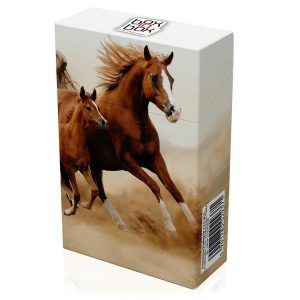 Cajetilla cigarrillos con caballos