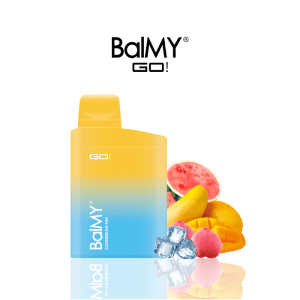 Pod/Vaper desechable BalMY GO Brooklyn 20mg/ml nicotina – Sandia Melocoton Mango (Caribbean Mix)