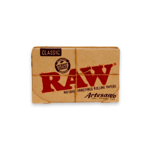 Raw 1 ¼ Artesano Classic (Papel de fumar + tips + bandeja)