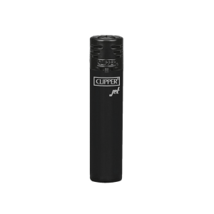 Encendedor Clipper Jet Flame Shiny color negro